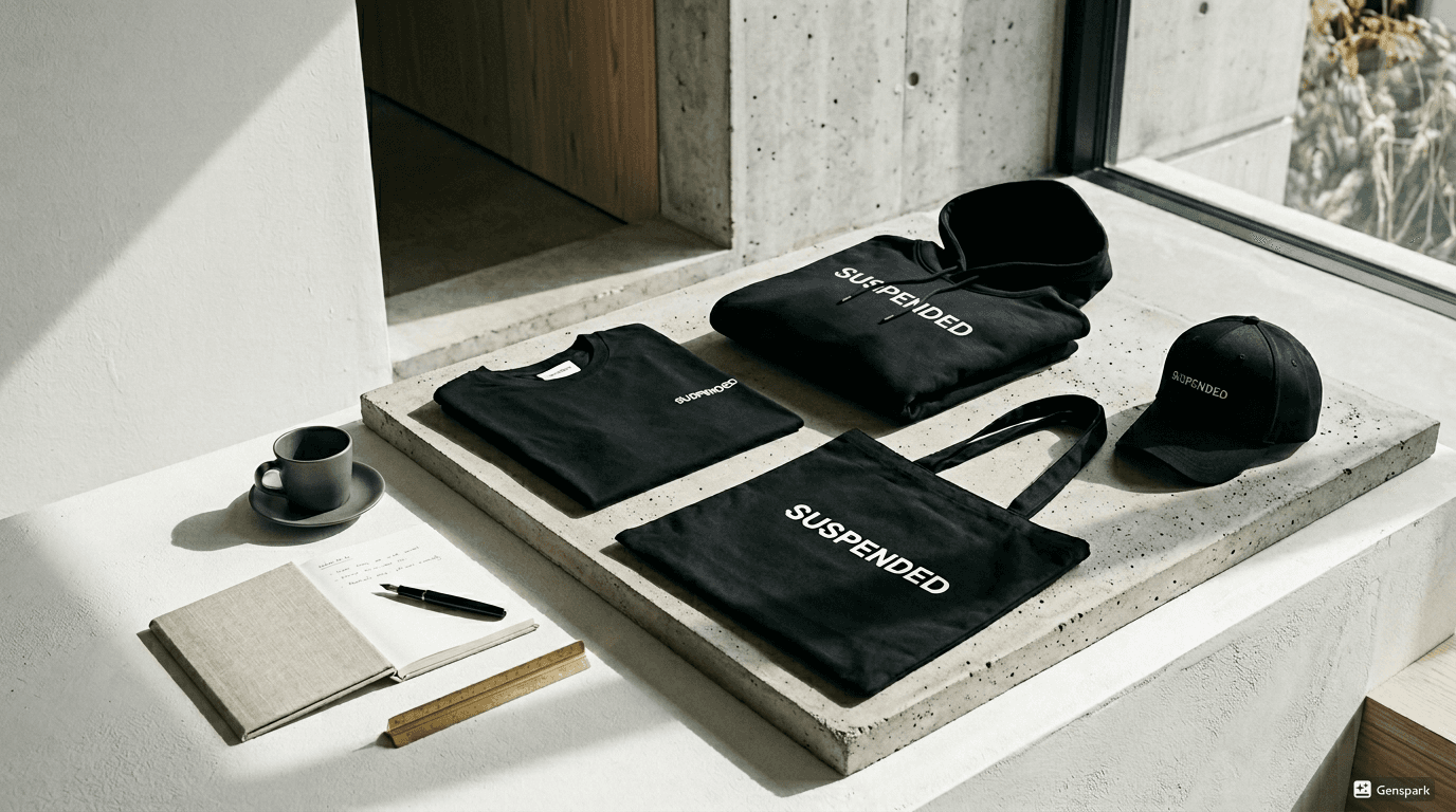 SUSPENDED product collection